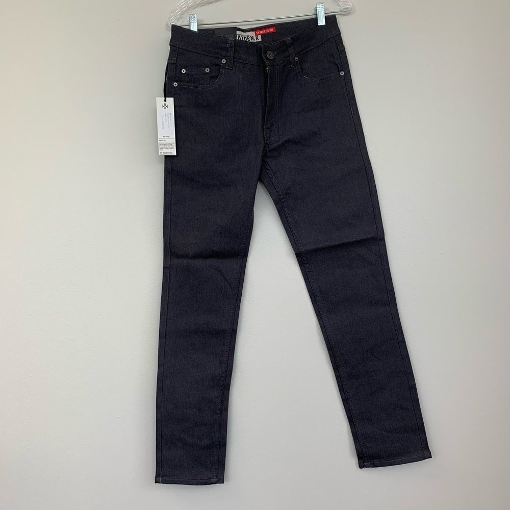 Kayden K. Charcoal Skinny Jeans